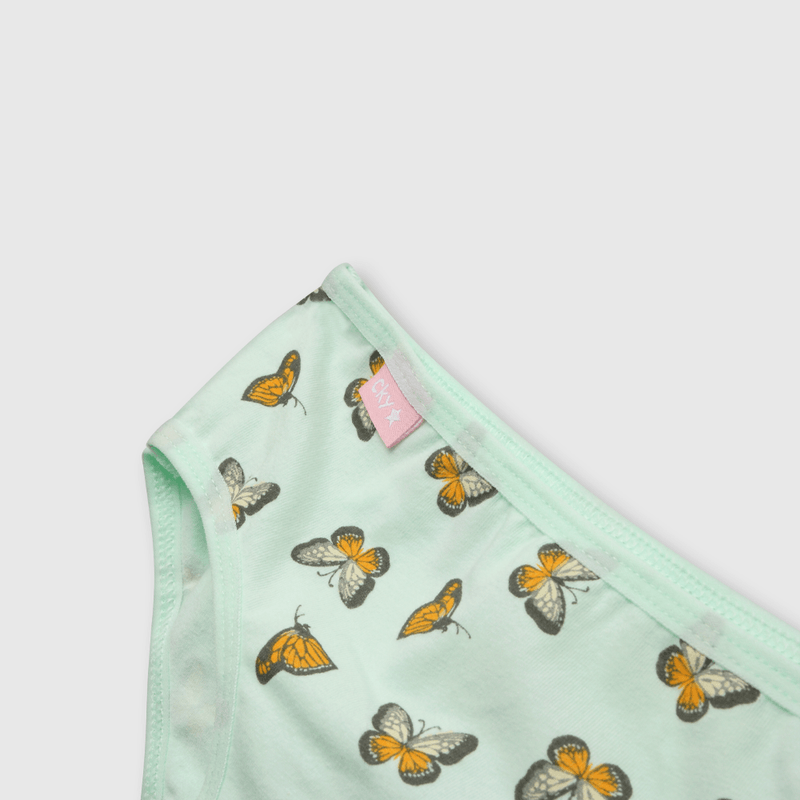 Calzón de niña 3 pack estampado rosado (2 a 12 años)