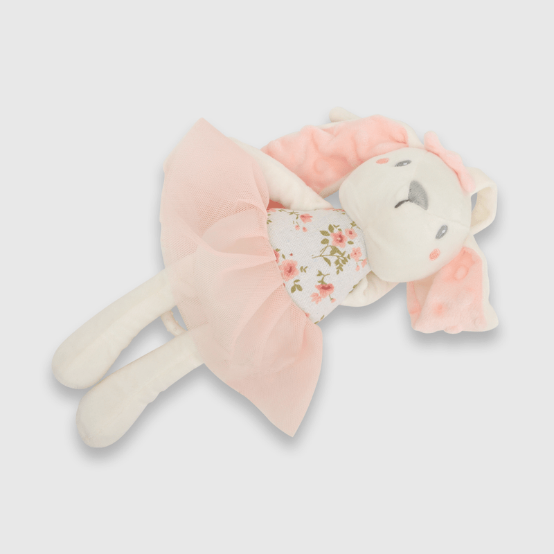 Juguete de bebe niña sonajero rosado