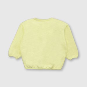 Polerón de bebe niña sol amarillo (3 a 36 meses)