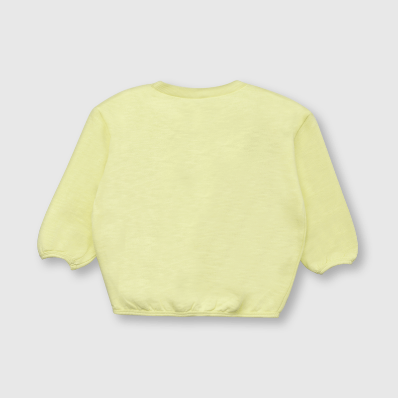 Polerón de bebe niña sol amarillo (3 a 36 meses)
