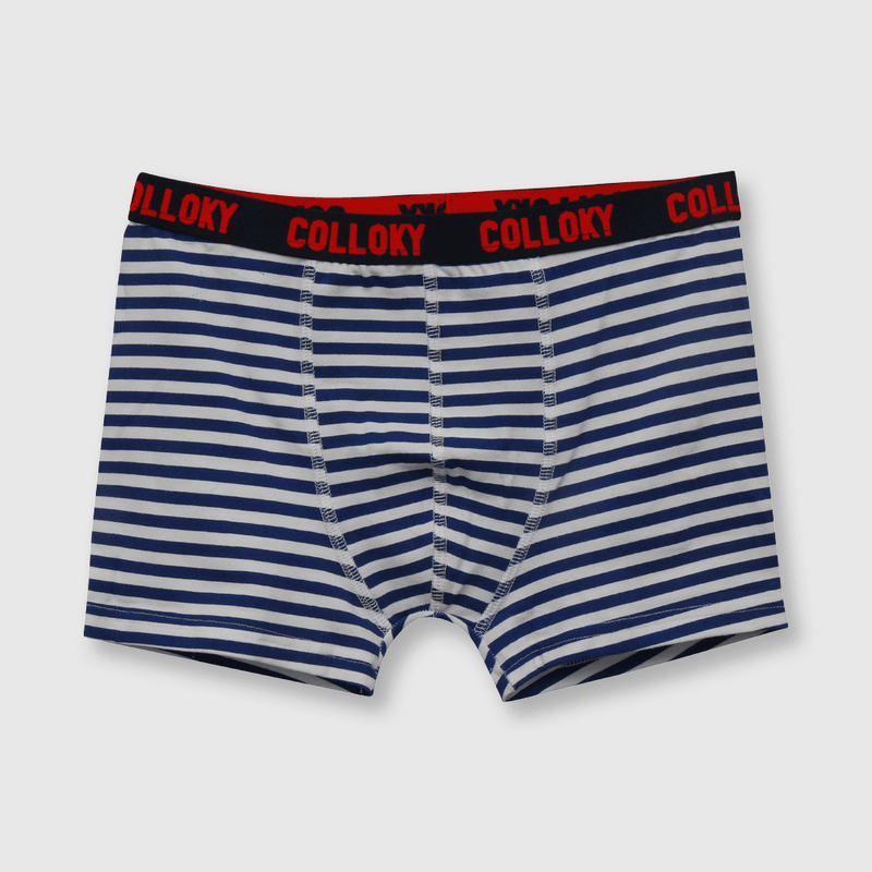 Boxer de niño 3 pack estampado azul (2 a 12 años)