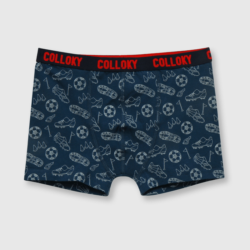 Boxer de niño 3 pack estampado azul (2 a 12 años)