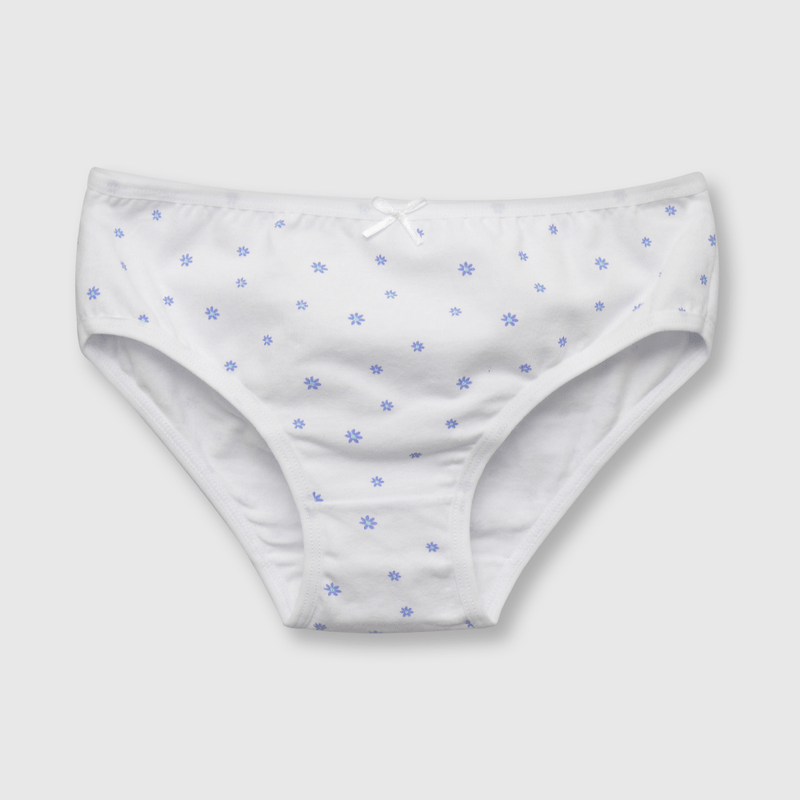 Calzón de niña 3 pack estampado lila (2 a 12 años)