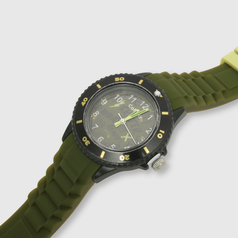 Reloj digital de niño verde