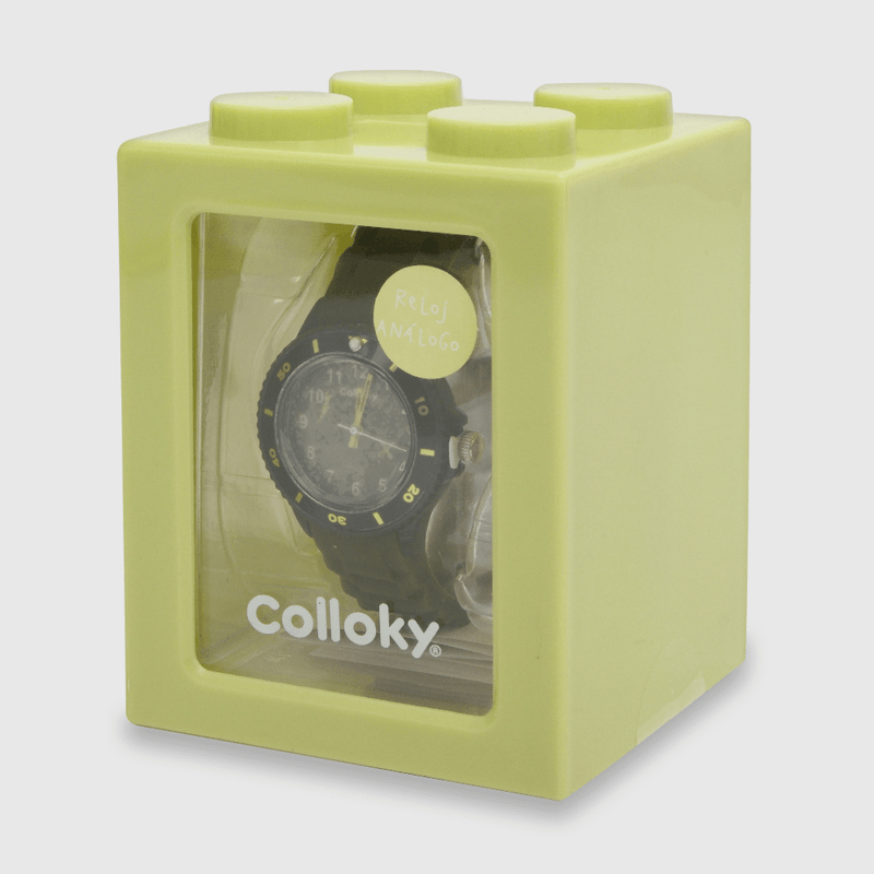 Reloj digital de niño verde