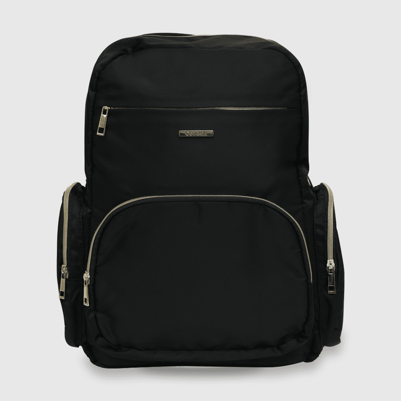 Mochila maternal negra