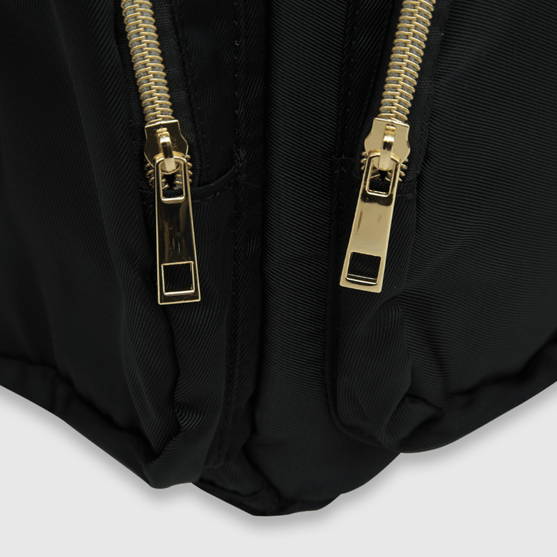 Mochila maternal negra