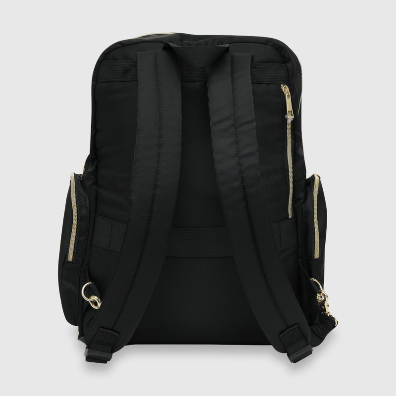 Mochila maternal negra