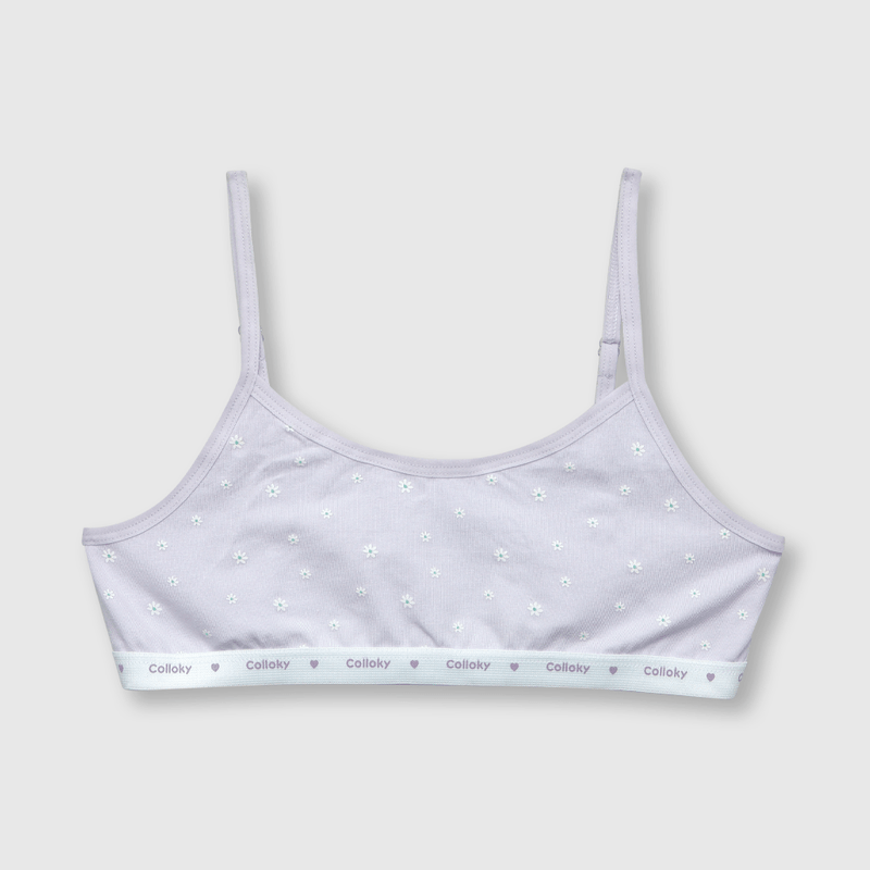 Peto de niña 3 pack estampado lila (8 a 12 años)