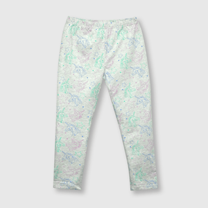 Pijama de niña algodón lila (2 a 12 años)