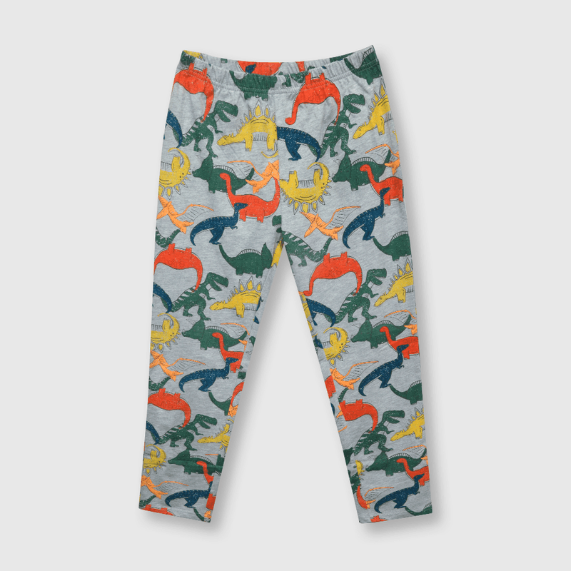 Pijama de niño algodón gris (2 a 12 años)