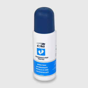 Talco para pies blanco