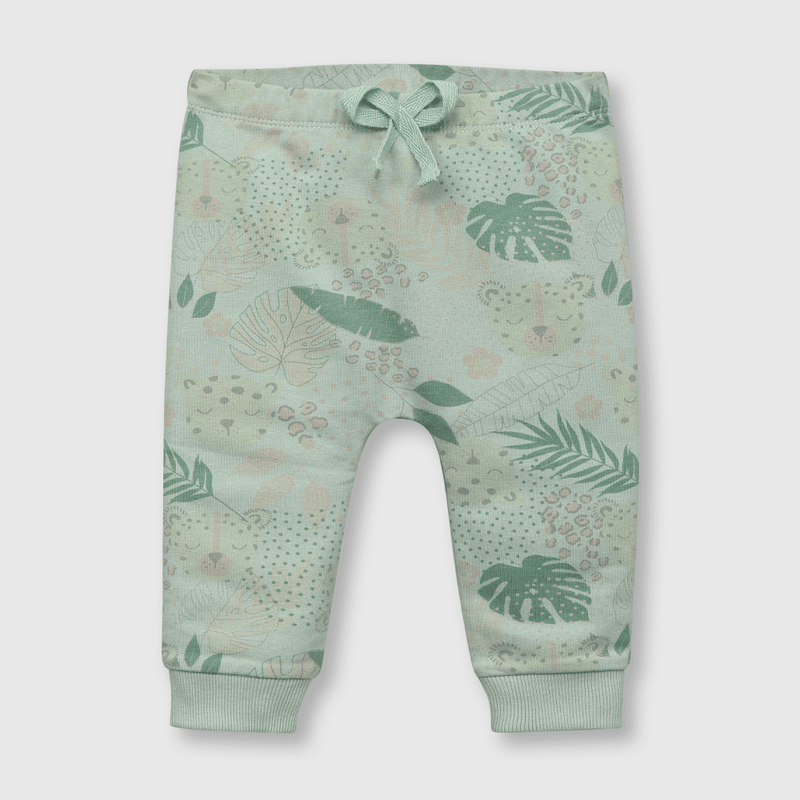 Conjunto de bebe niña safari set polerón + pantalón verde (0 a 12 meses)