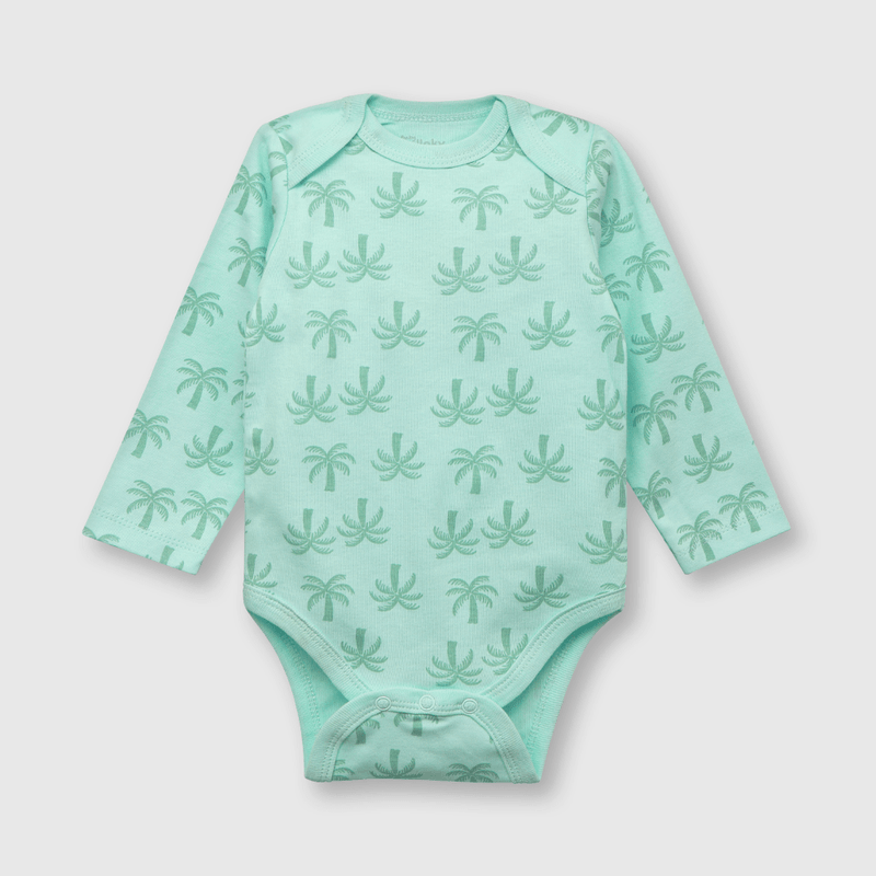 Pack bodies de bebe niño 5 pack cocodrilo verde (0 a 24 meses)