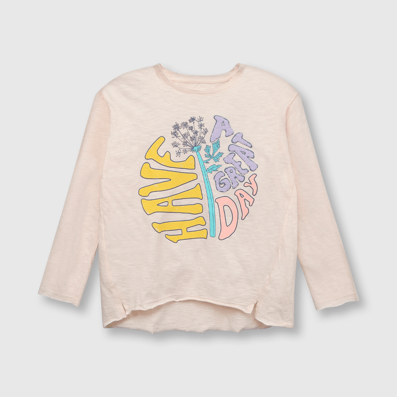 Polera de niña sunset rosada (2 a 12 años)