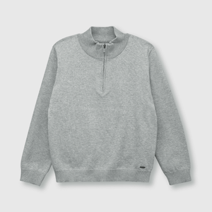 Sweater de niño clásico gris (2 a 12 años)