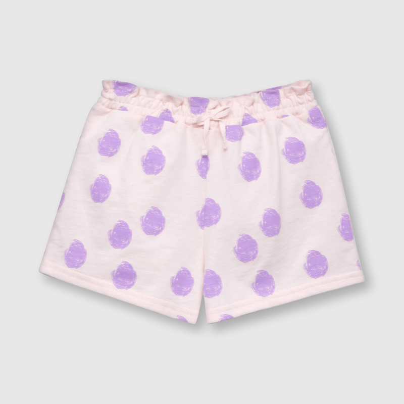 Short de bebe niña estampado rosado (3 a 36 meses)