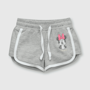 Short de bebe niña Minnie gris (3 a 36 meses)