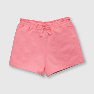 Short de niña elasticado rosado (3 a 36 meses)