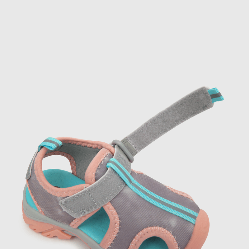 Sandalia de niña tie dye gris (21 a 27)