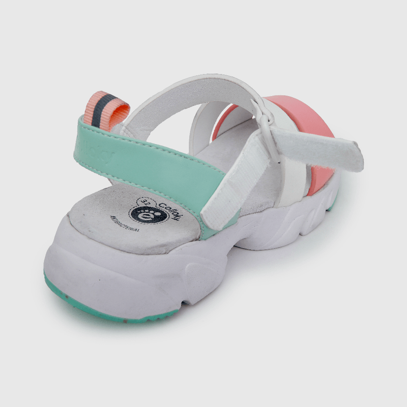 Sandalia de niña velcro blanco (28 a 38)