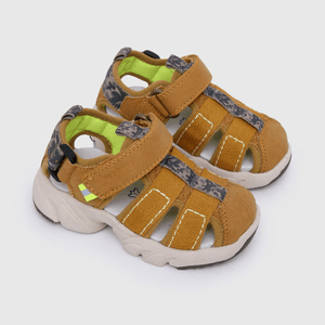 Sandalia de niño straps chunky amarillo (21 a 27)