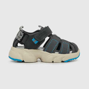 Sandalia de niño straps chunky gris (21 a 27)