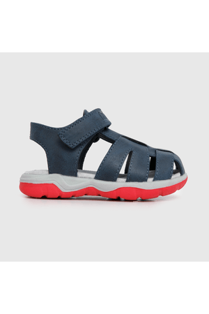Sandalia de niño velcro franciscana azul (21 a 27)