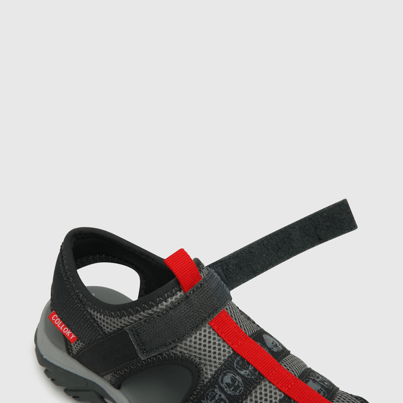 Sandalia de niño velcro Marvel gris (28 a 36)