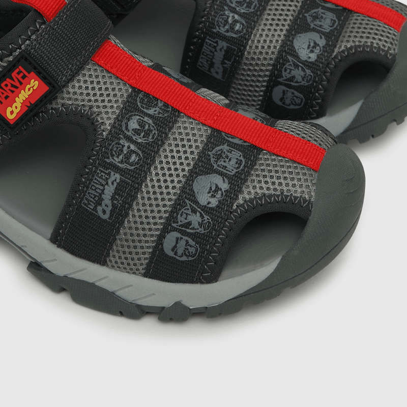 Sandalia de niño velcro Marvel gris (28 a 36)