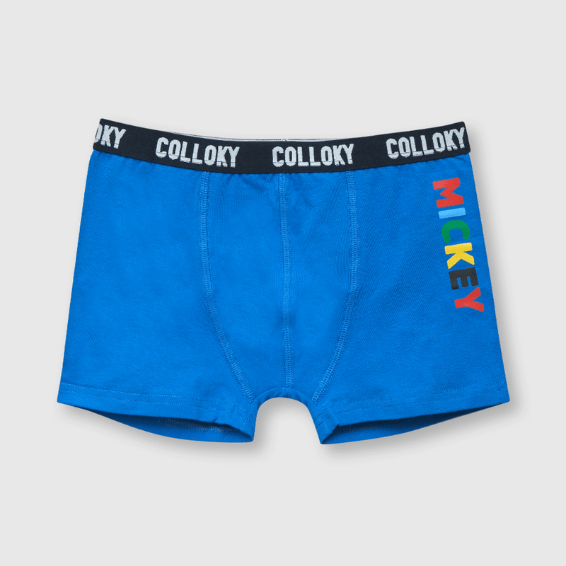 Boxer de niño 3 pack Mickey blanco (2 a 12 años)