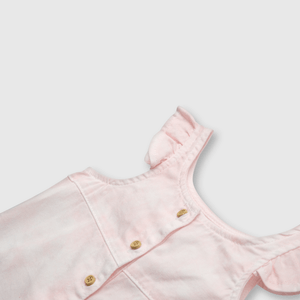 Entero de bebe niña tie dyed rosado (3 a 36 meses)
