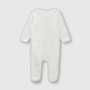 Osito de bebe niña estampado blanco (0 a 9 meses)