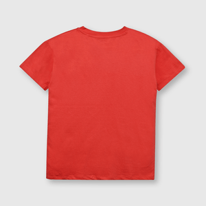 Polera de niño reciclada naranja (2 a 12 años)