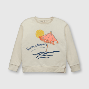Polerón de niña summer beige (2 a 12 años)