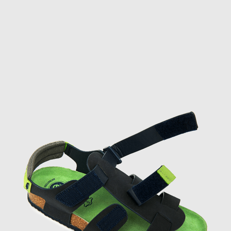Sandalia de niño suela moda azul (28 a 38)