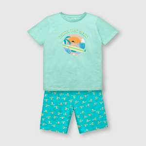 Pijama de niño algodón calipso (2 a 12 años)