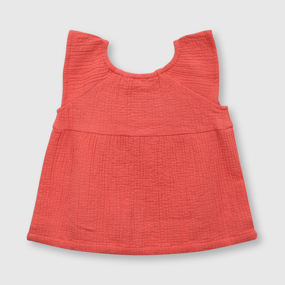 Camiseta rosa cuello - Colección Niña - Minis Baby&Kids