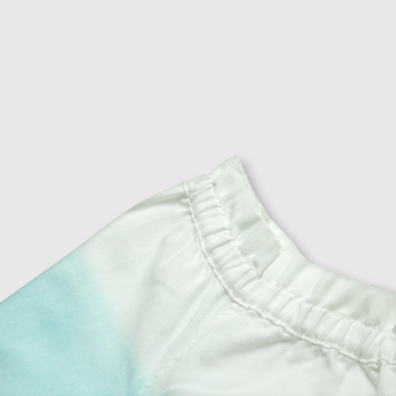 Jeans ancho de bebe niña azul (3 a 36 meses)