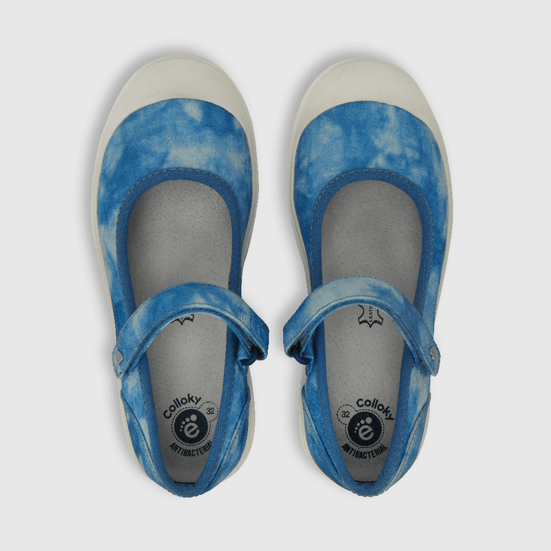 Ballerina de niña velcro azul (28 a 36)