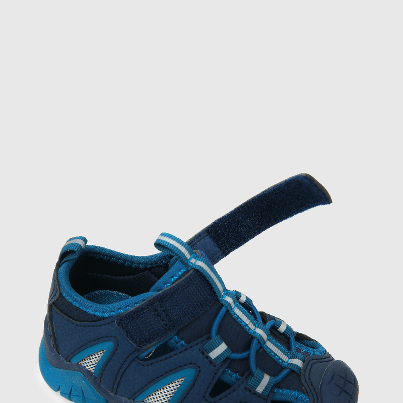 Sandalia de niño mesh lateral azul (21 a 27)