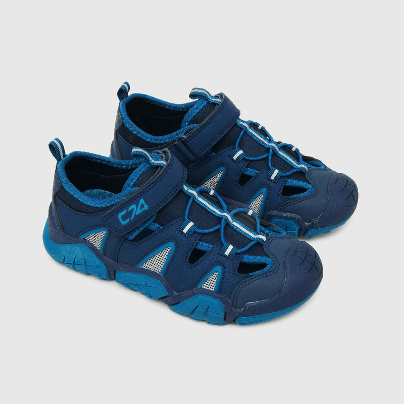 Sandalia de niño mesh lateral azul (28 a 36)