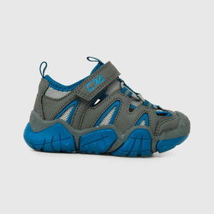 Sandalia de niño mesh lateral gris (21 a 27)