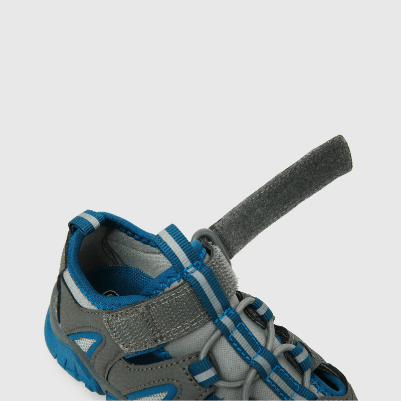 Sandalia de niño mesh lateral gris (21 a 27)
