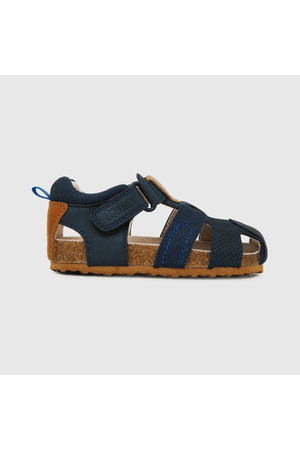 Sandalia de niño velcro corto azul (21 a 27)