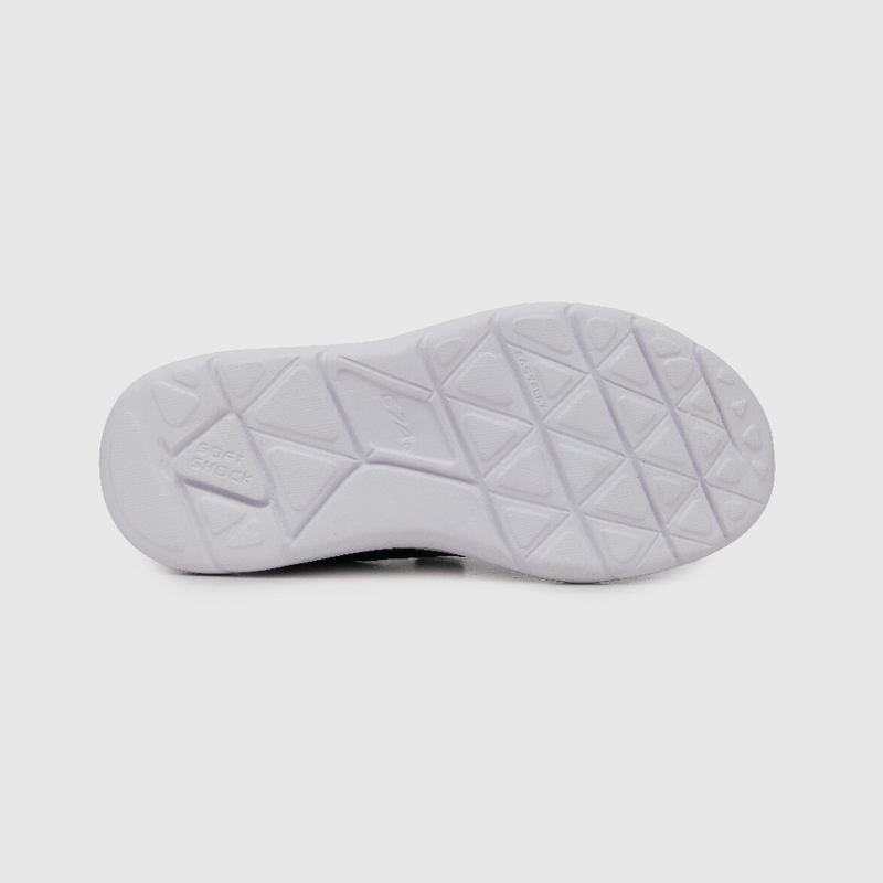 Zapatilla deportiva de niña caña baja gris (18 a 21)