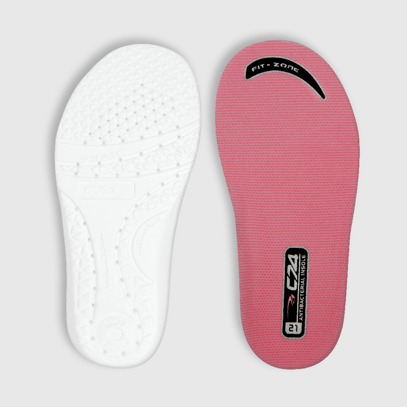 Zapatilla deportiva de niña velcro caña baja celeste (18 a 21)
