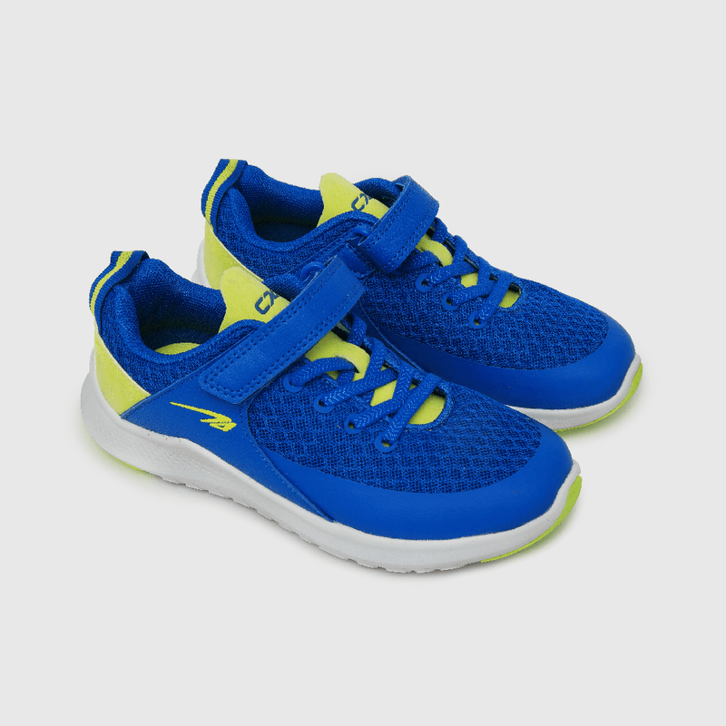 Zapatilla deportiva de niño caña baja azul (28 a 38)