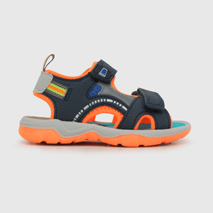 Aqua de niño abierta 2 velcros azul (21 a 27)