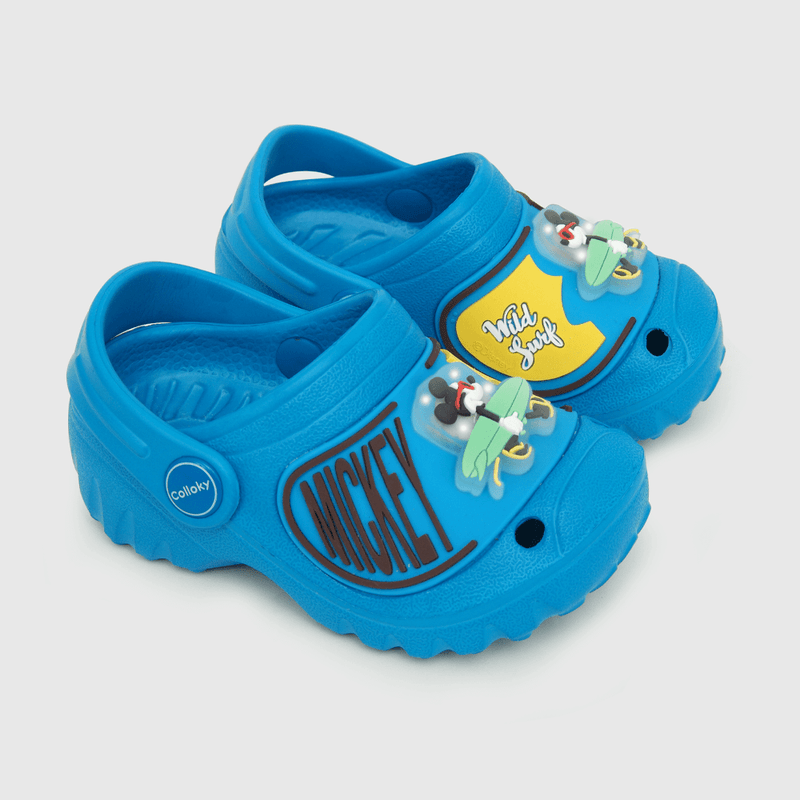 Sandalia de niño con luces Mickey azul (21 a 27)